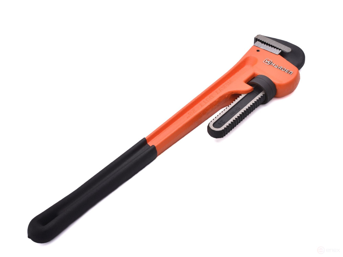 Ключ трубный профессиональный, тип Stillson, CRV, 610 мм.// HARDEN