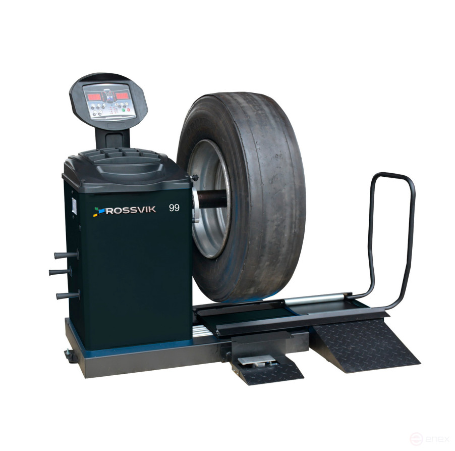 Balancing machine ROSSVIK PRO VT-99, 220V, RAL7016