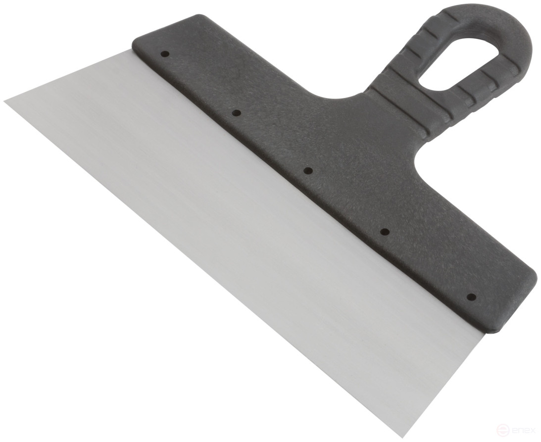 Spatula, stainless steel blade, plastic handle 250 mm