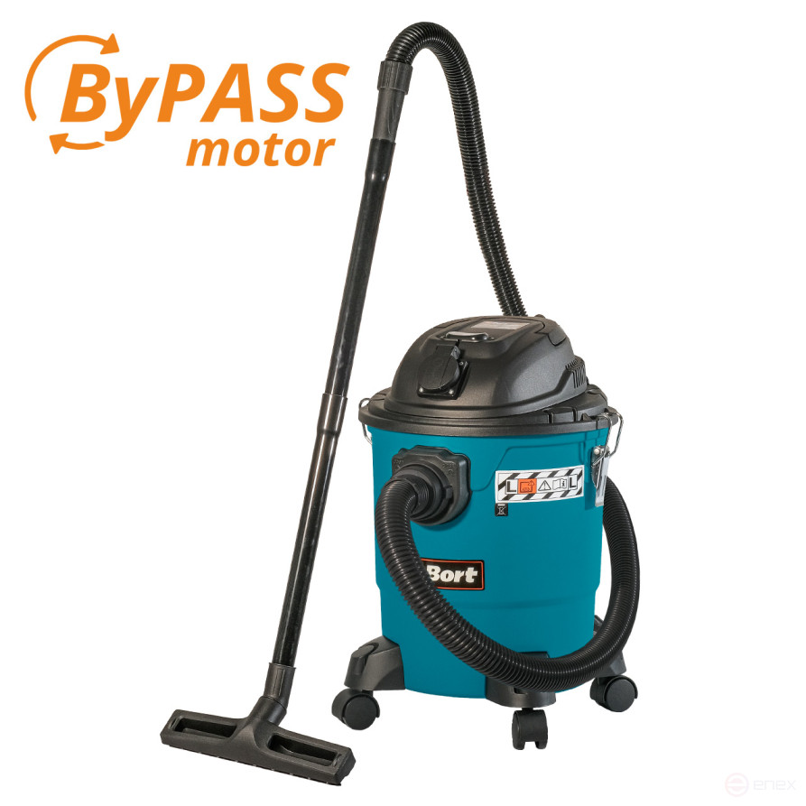 Пылесос для сухой и влажной уборки BORT BSS-1220-P