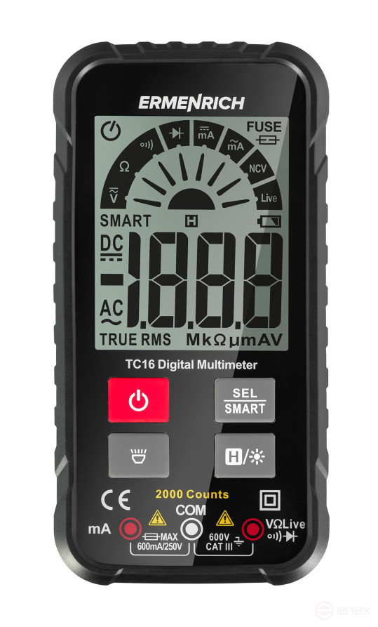 Ermenrich Zing TC16 Digital Multimeter