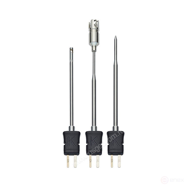 Set of temperature probes - with air temperature probe, immersion/penetration probe and surface probe (t/n type K) Testo (0602 5093)