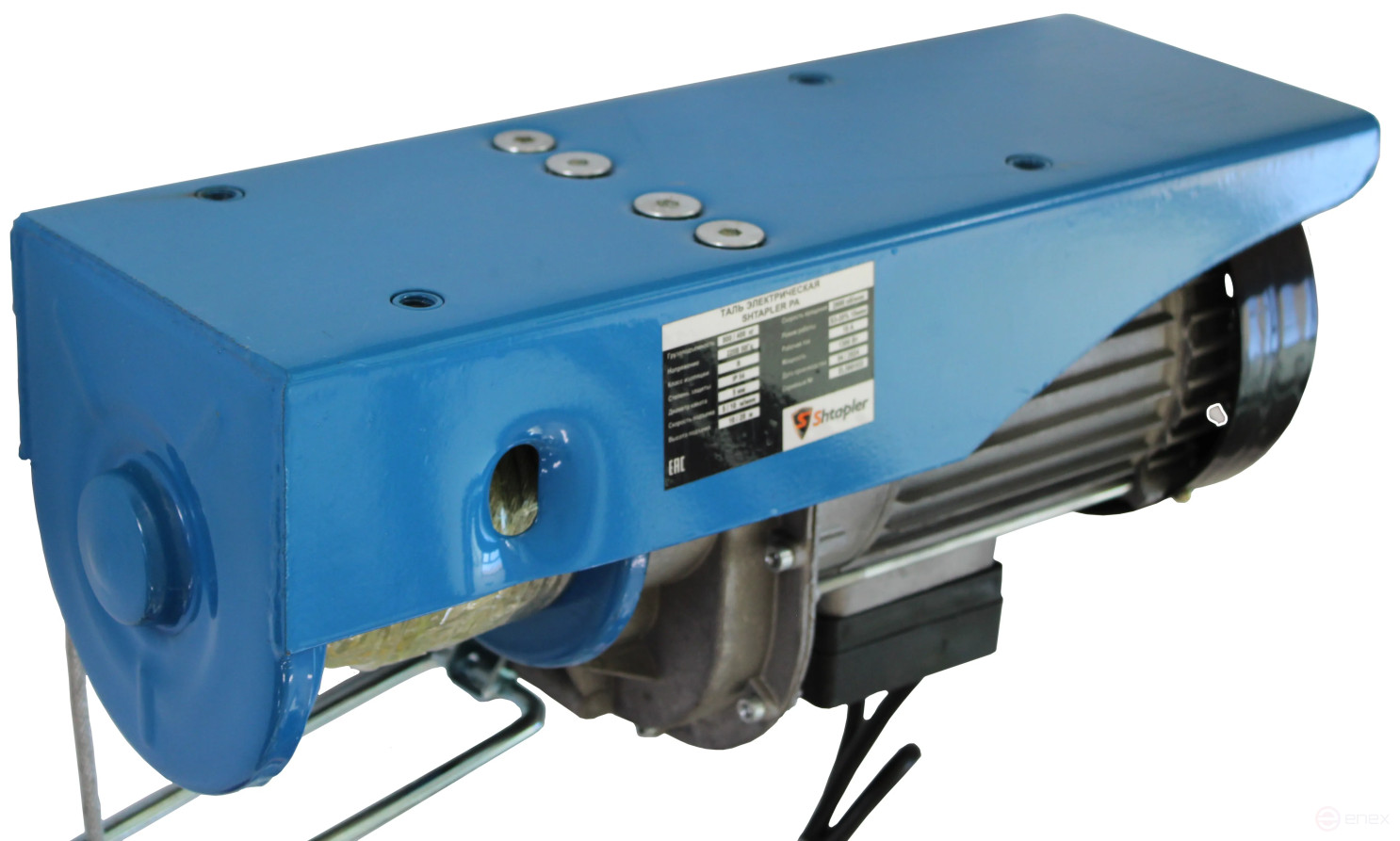 Electric stationary hoist Shtapler PA (J) 800/400kg 10/20m