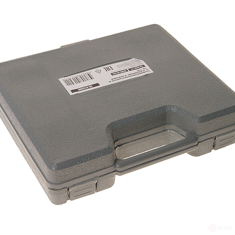 Пневмобормашинка ER-81206K (пневмошлифовальная) с набором камней 16 предметов 1/4 22000 об/мин в кейсе ЭВРИКА /1/25