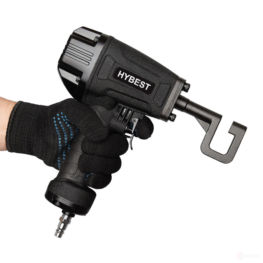 Pneumatic penetrator for metal profiles Hybest BRT80