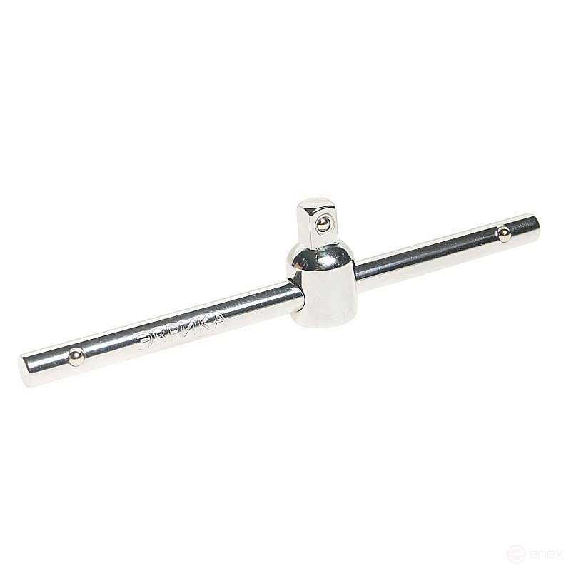 Вороток ER-92101 1/4" DR Т-образный с подвижной головкой 110мм ЭВРИКА 1/320