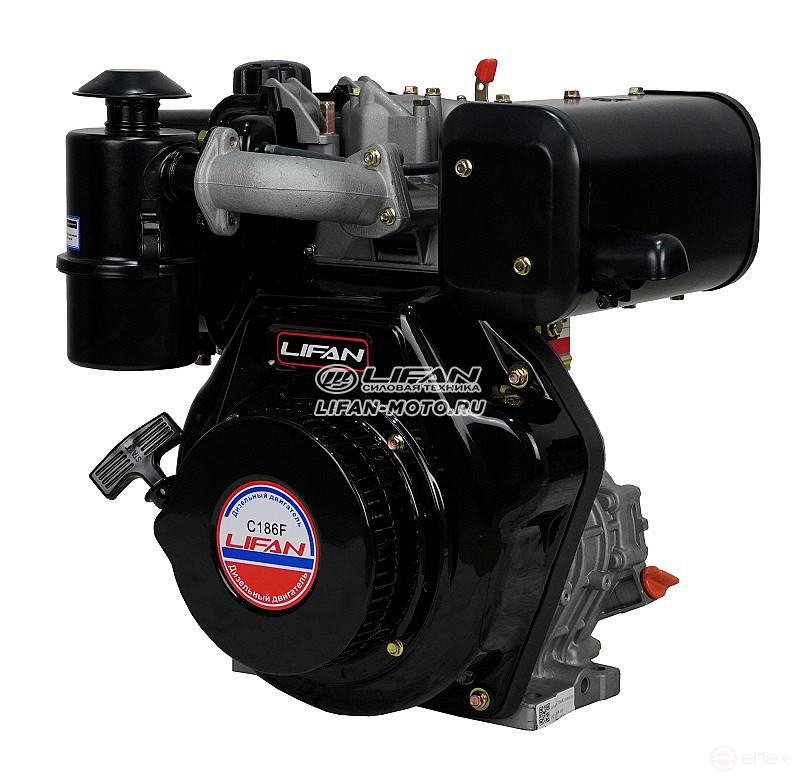 Lifan Diesel 186F engine, shaft 25mm