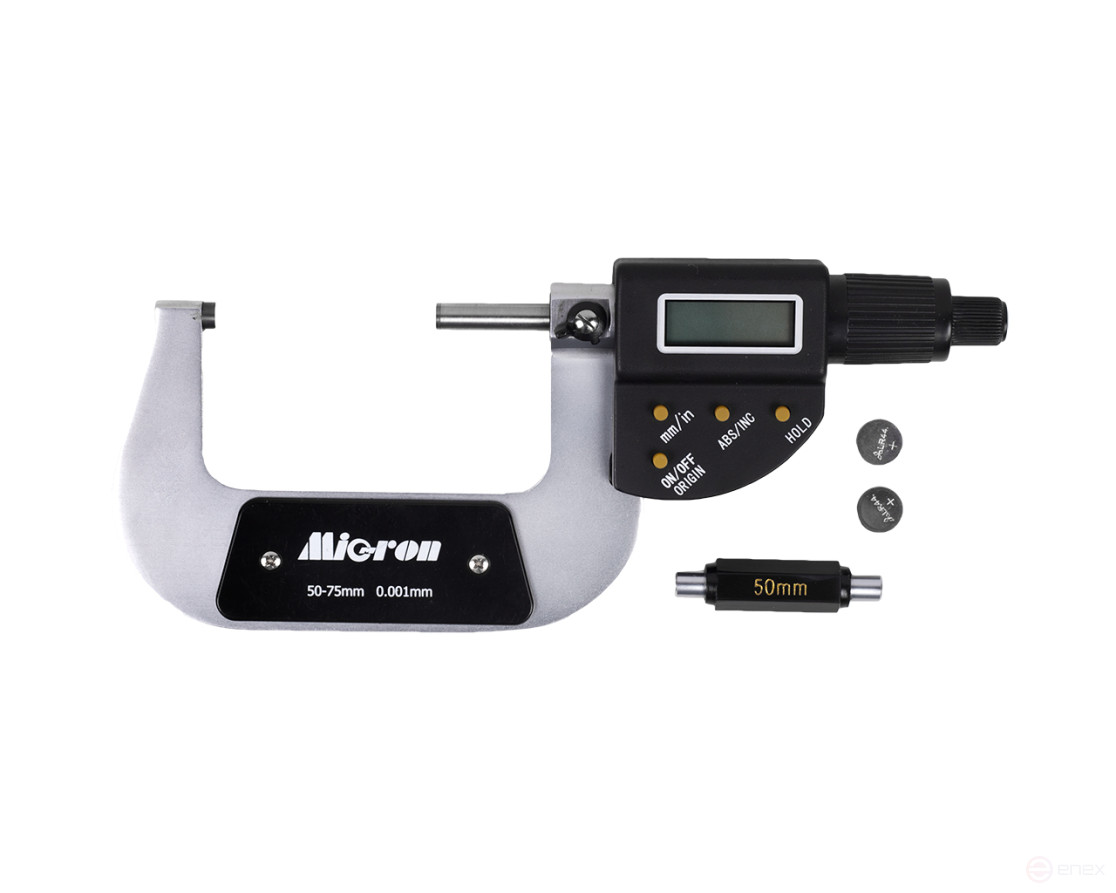 Micrometer MKTS- 75 0.001 Digital 4-button IP54 Micron