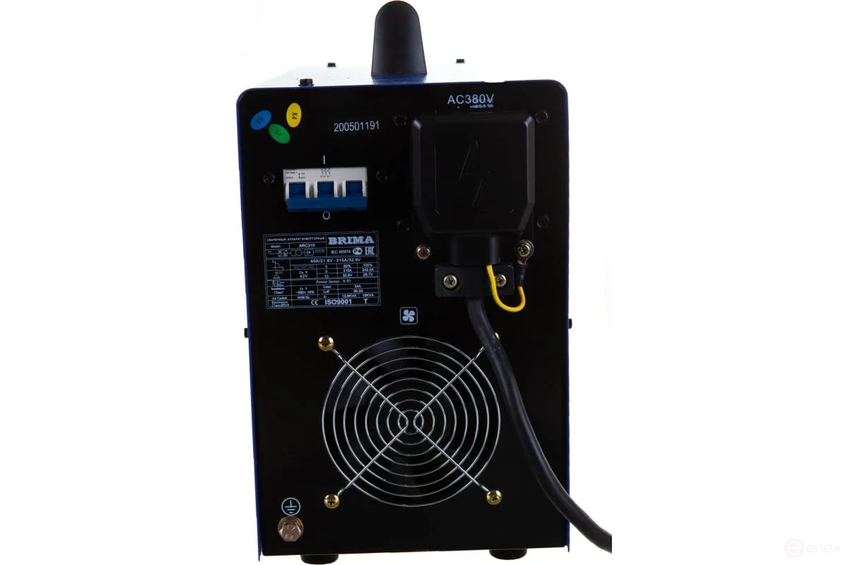 Сварочный инвертор Brima arc-315 380в с Накс