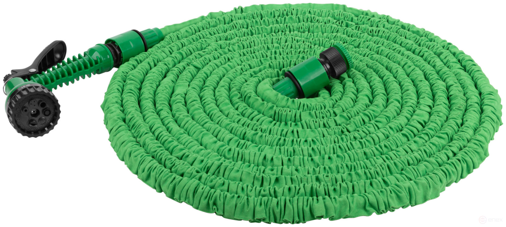 Watering kit (7.5-22.5 m stretchable hose and Watering gun, 7 modes)