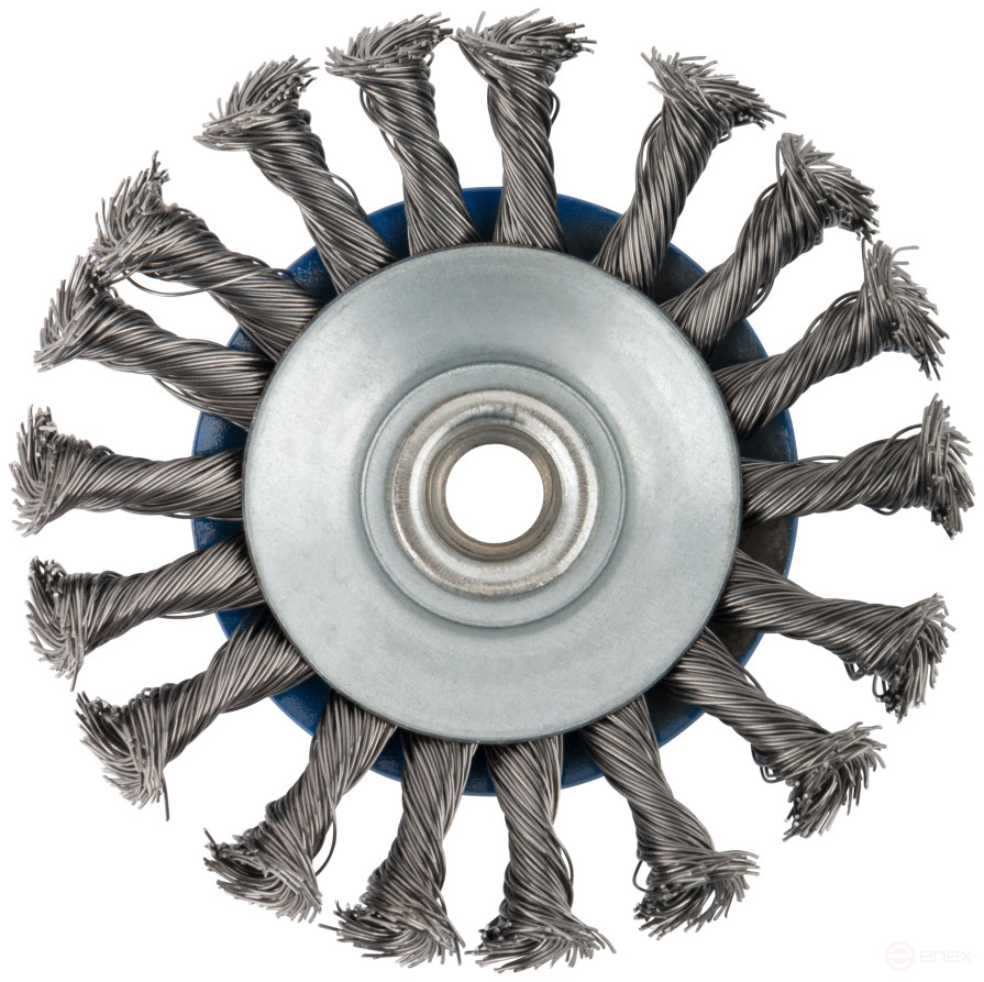 Cornice, type "wheel" with tilt, nut M14, steel twisted wire 115 mm