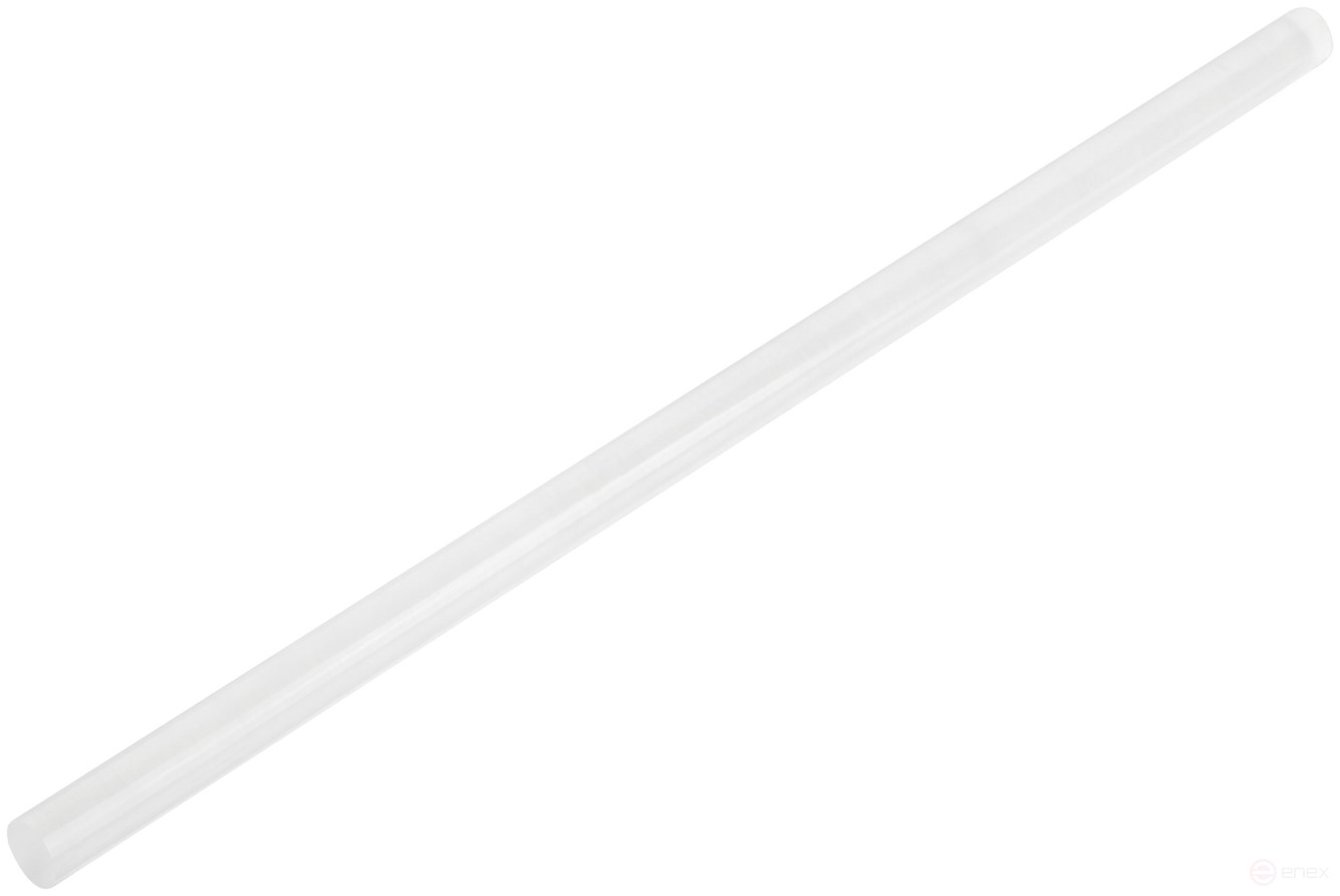 Crystal clear adhesive rods 11x300 mm, 35 pcs. (1 kg)