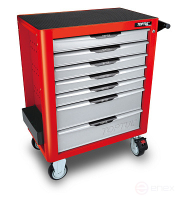 Tool trolley 7 boxes red, Pro-Plus series TOPTUL TCAM0702