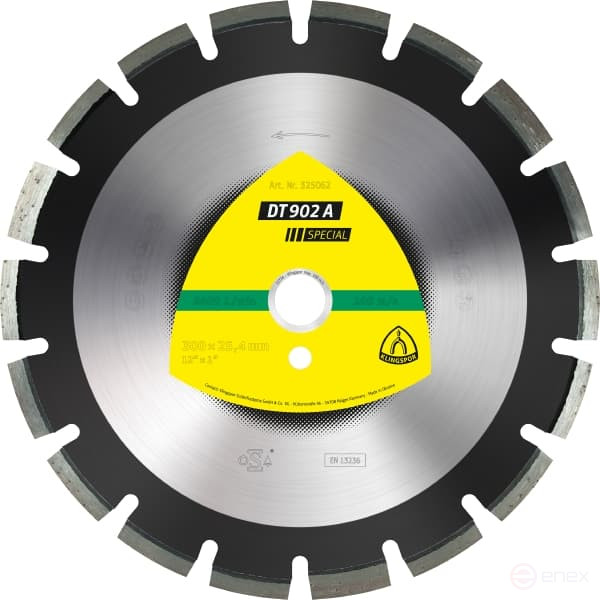 Diamond cutting wheel DT 902 A Special, 300 x 25.4