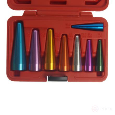 A set of mounting cones (9/16",5/8",11/16",13/16",7/8",15/16",1.0",1-13/16") 8 JTC items