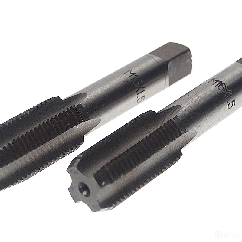 Метчик ER-01615M M16x1,5 (2шт),в пластиковом футляре ЭВРИКА /1