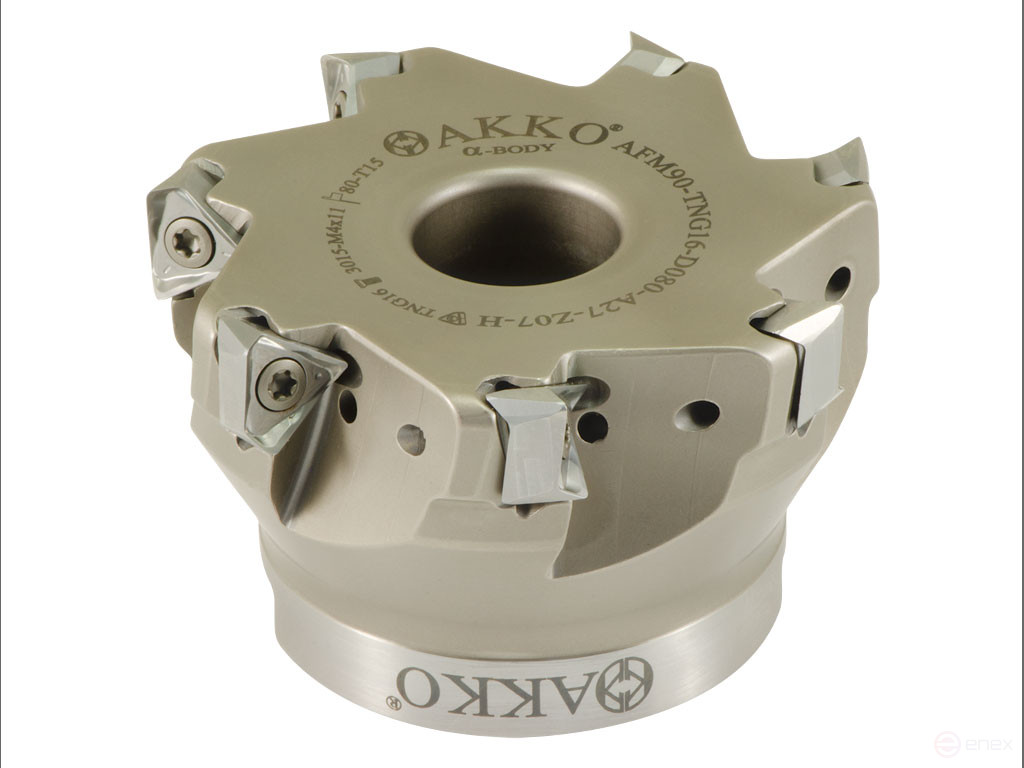 Replacement milling head AFM90-TNG10-D050-A22-Z05-H