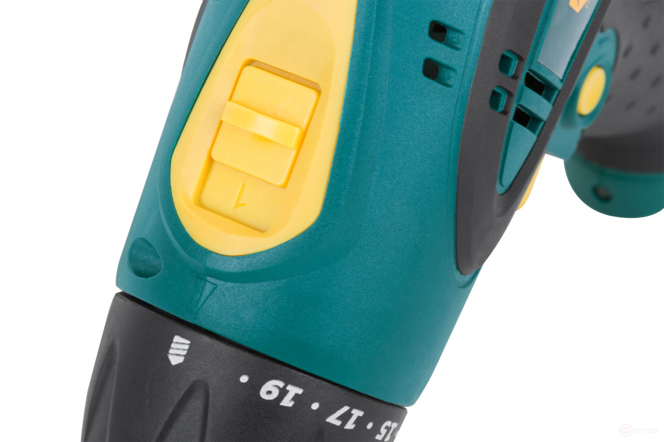 Electric drill-Screwdriver 280 W; 0-350/1100 rpm; BzP 10 mm; cut. incl.; 25 Nm; BS brushes; 1,4 kg; box