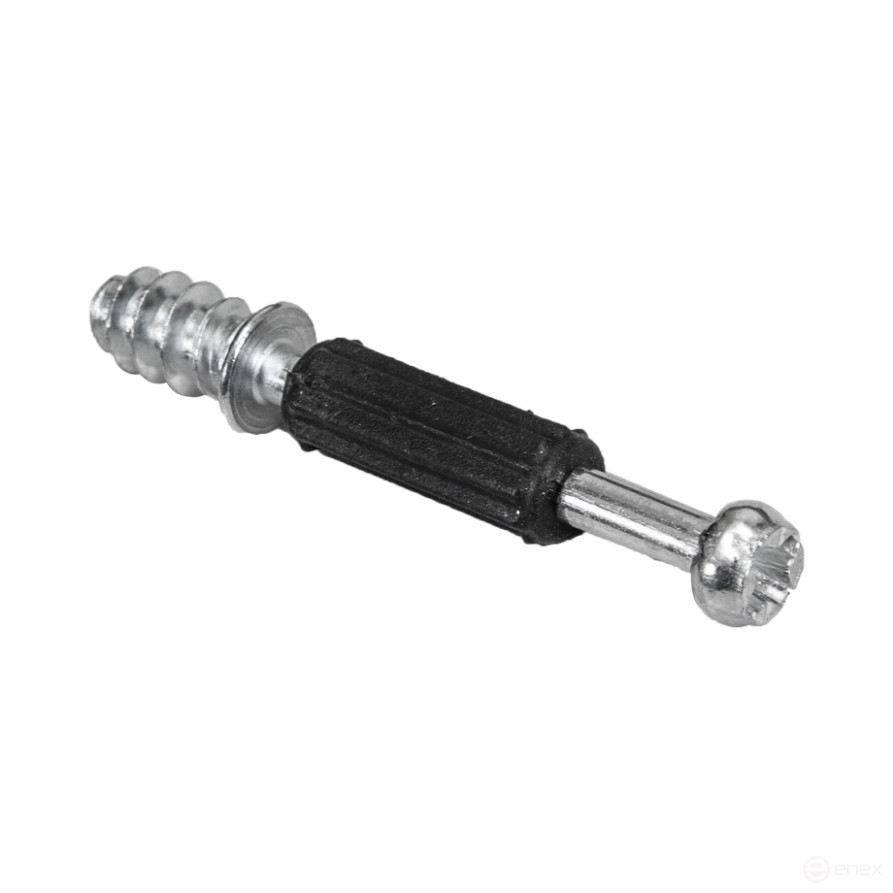 Шток эксцентрика 7*34/6*11 с пластиковой черной муфтой (уп/100шт) AKS