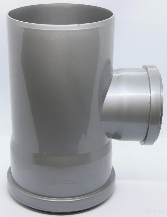 Тройник 160 на 110 мм 90 (87,5) градусов Flextron