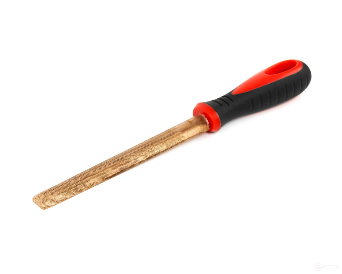 Напильник полукруглый 22х150мм BeCu искробезопасный 218-1002, HORTZ