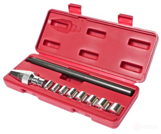 A set of tools for centering clutch discs (8 couplings 11.8-24.9mm) JTC