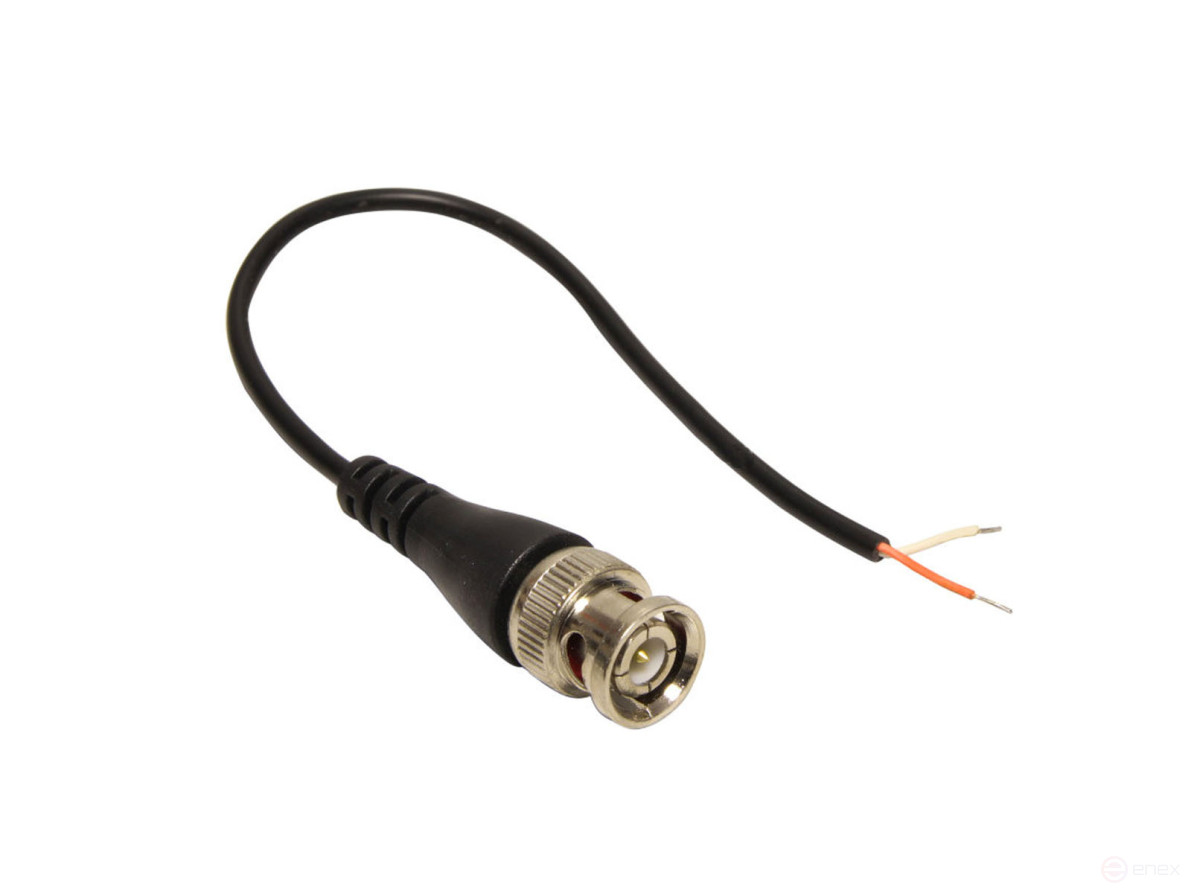 BNC connector, with 20cm cable for soldering RIPO