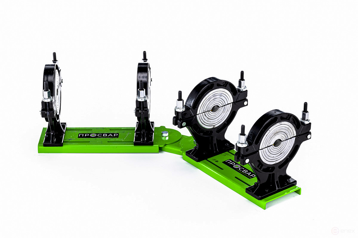 4-clamp positioner for electric coupling welding of pipes CLEARANCE (40-160 mm)