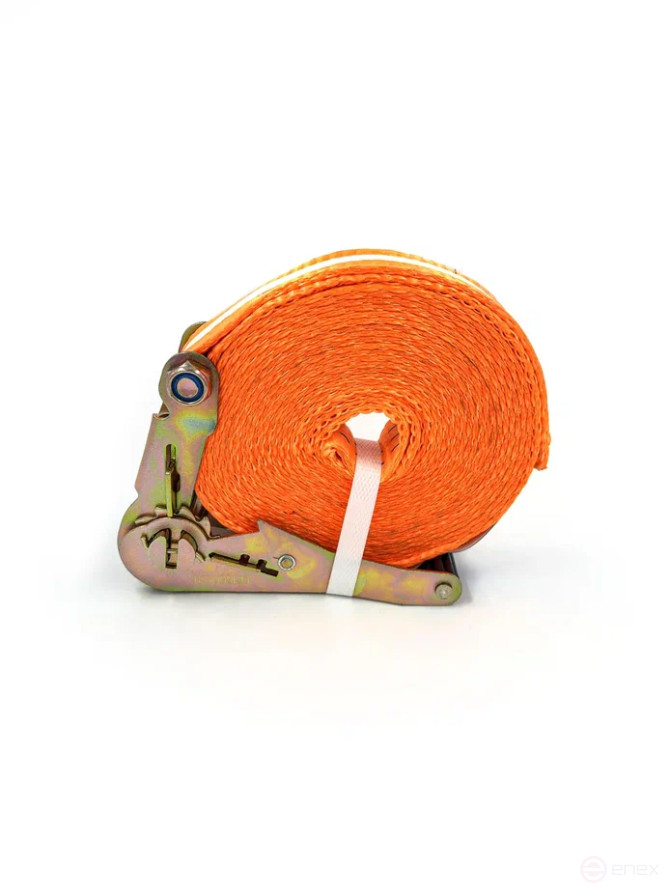 Ремень стяжной с храповым механизмом РОМЕК для крепления груза 1,5/3,0тн кольцевой, 6м арт. 35.15.2.к