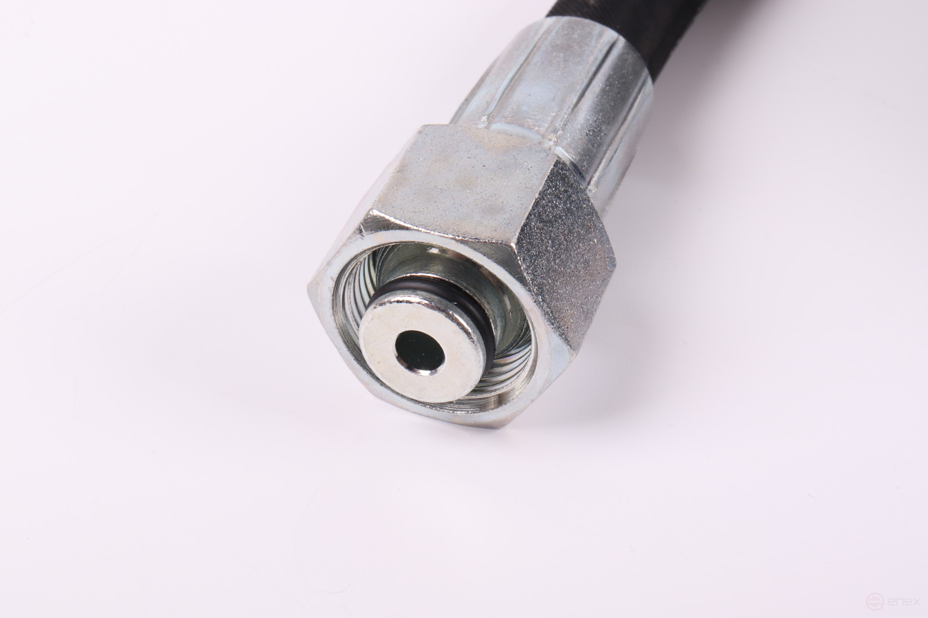 ACG Шланг для АВД 4 м 2-х оплеточный 2SN d-8мм (гайка металл 22х1,5 - 22х1,5) 1006867