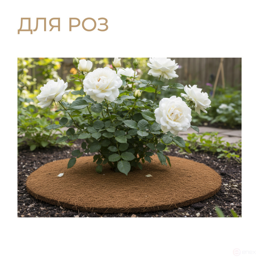 Coconut barrel circle 5 pieces 60 cm Coconut fiber 100 %