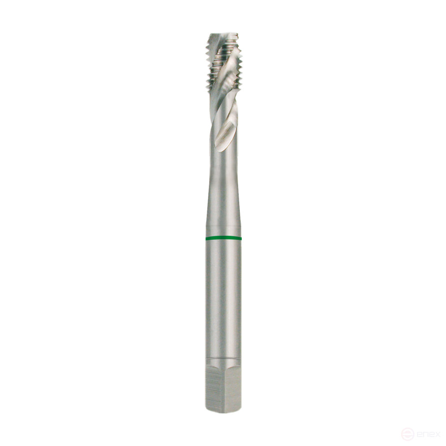 Machine tap HSSE-Co 5 polished M 2x0.4 for blind holes, 234020E