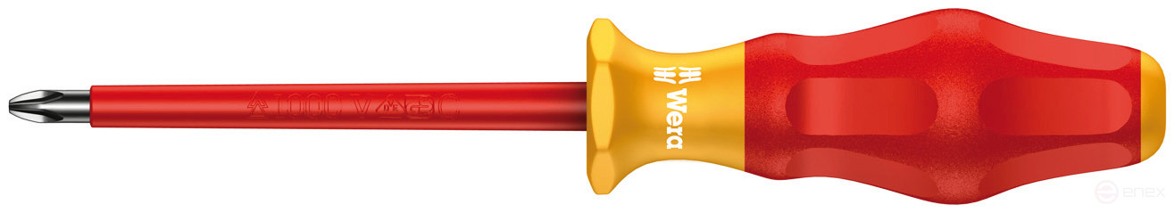 1162 i PH VDE Отвёртка диэлектрическая крестовая, PH 3 x 150 мм
