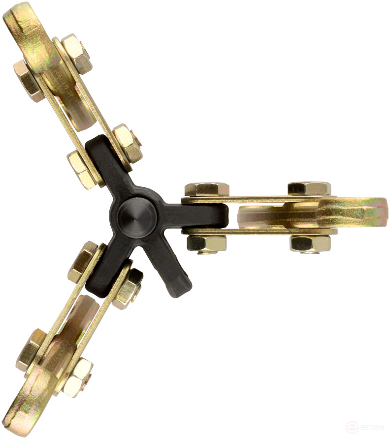 Съемник 2-3-х лапый шарнирный 150 мм BERIL