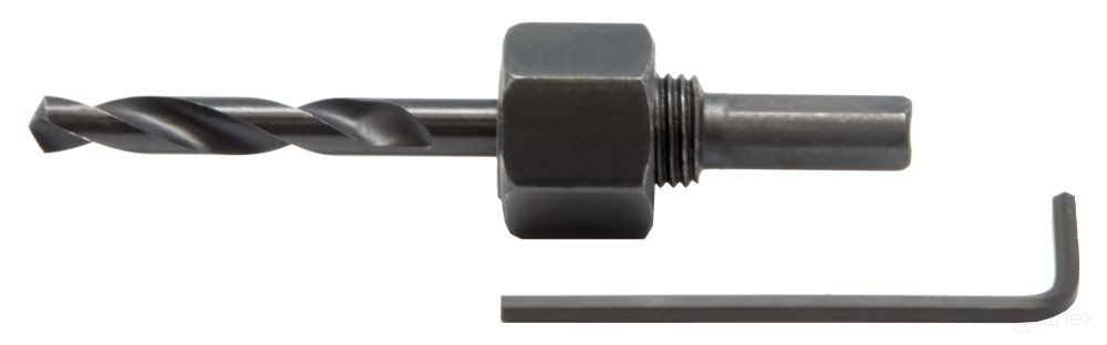 Adapter for crowns on wood PRACTICE 19-30mm (1 pc.), blister (918-733)