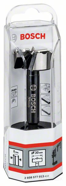 Сверло Форстнера 30 мм 30 x 90 mm, d 8 mm, toothed-edge