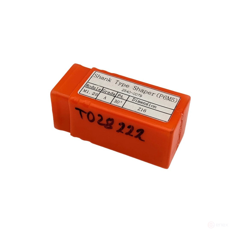 Долбяк хвостовой М 1.25, z=16, 30°, D=20 мм (2540-0079) TORNERI Т028222