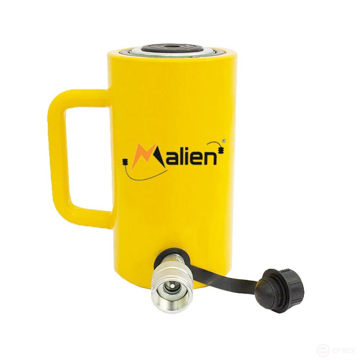 Hydraulic cargo jack DG30-100P (spring return, g/n 30t, stroke of the rod 100mm, pick-up 187mm) MALIEN