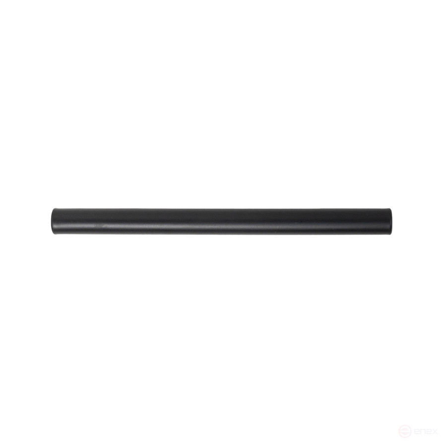 Metal handle 96/146 steel matt black AKS