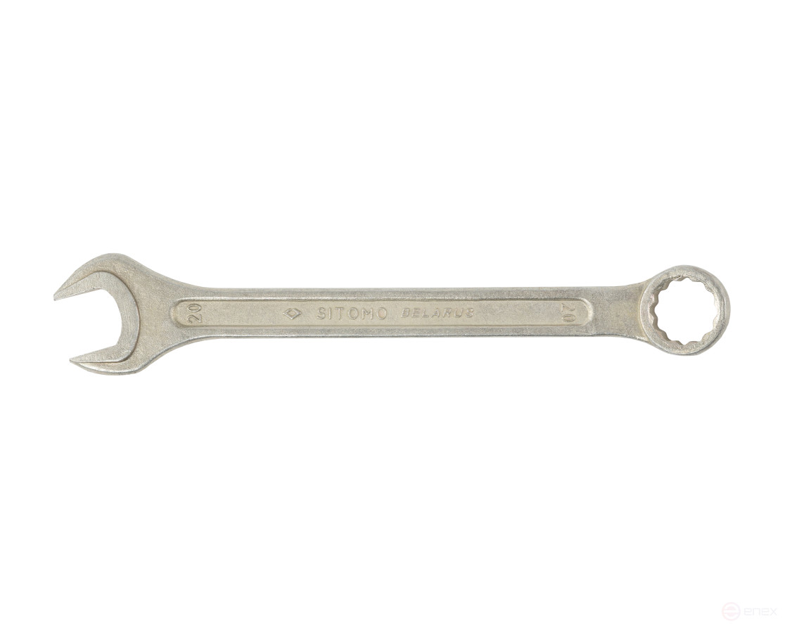 Ключ гаечный комбинированный 20x20 оцинкованный SITOMO BELARUS