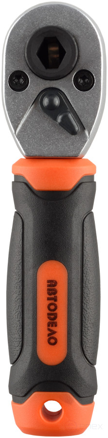 1/4" DR ratchet (shortened; L=105mm; 72 prongs; 5 degrees) Avtodor PRO (39668)