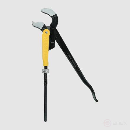 Ключ трубный рычажный №3 540 мм, тип S (изогнутые губки), 2" BERGER BG4008