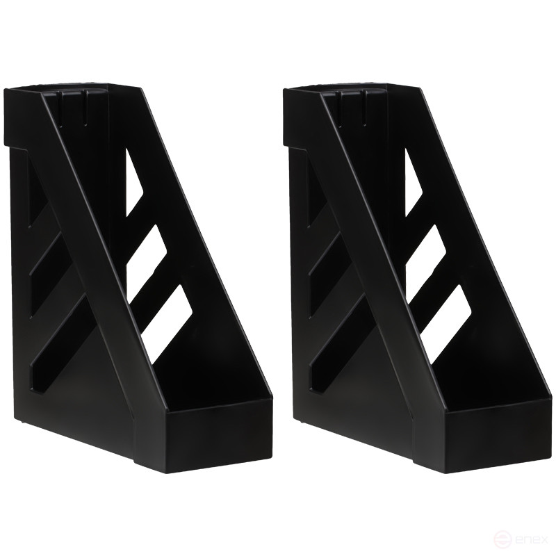 Paper tray vertical STAMP "Ultra", black, 2 pcs. per pack