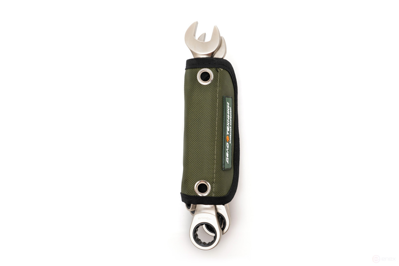 Набор ключей трещоточных комбинированных 8 шт, (8, 10, 12, 13, 14, 15, 17, 19 мм), в фирменной сумке