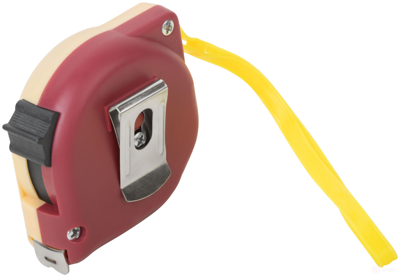 Рулетка пластиковая 2-х цветная "Лайт" 3 м x 12,5 мм