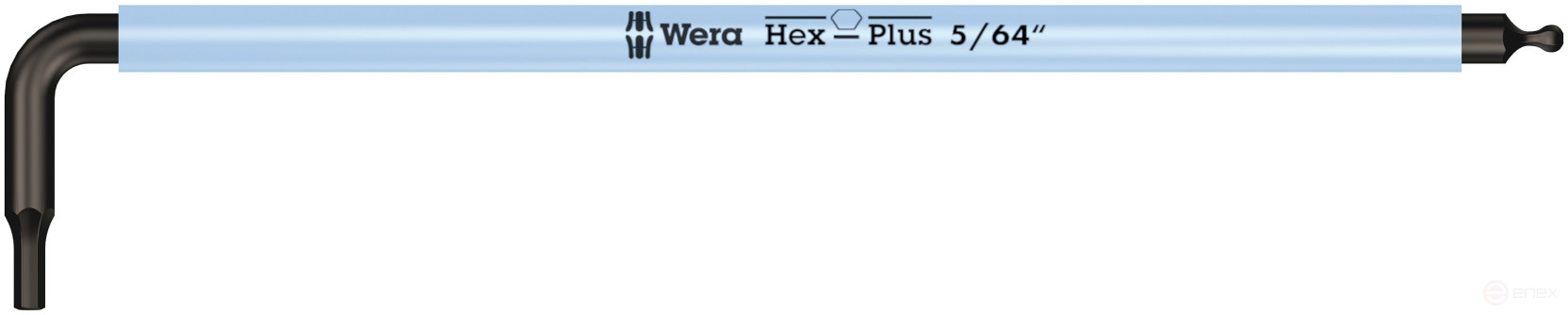 950 SPKL Multicolour Г-образный ключ, с шаром, 5/64" x 101 мм