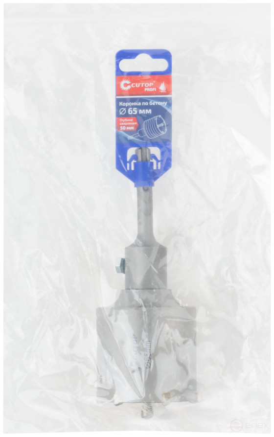 Коронка по бетону SDS Plus, 65 мм, Cutop Profi