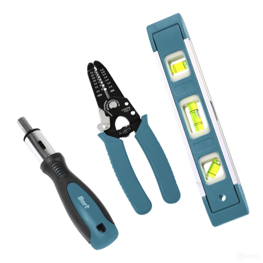 Набор ручного инструмента BORT BTK-168