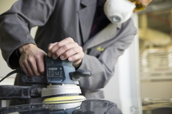 Многоканальный опорный диск для любых орбитальных шлифовальных машин HST 555, 150 Soft