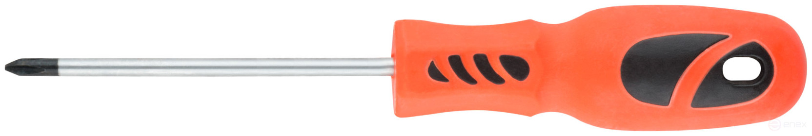 Отвертка, CrV сталь, пластиковая ручка PH1 x 100 мм